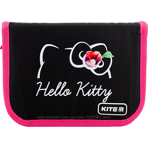 Пенал школьныйбез наполнения Kite 621 Hello Kitty HK20-621-2