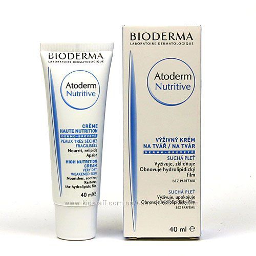 Bioderma Atoderm Nutritive Nourishing Cream 40 мл