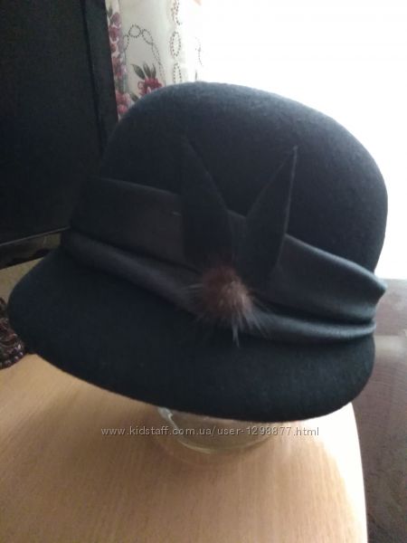 Изящная женственная фетровая шляпка тм Helen Line