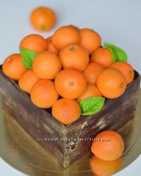 Торт Коробка с мандаринами la torte