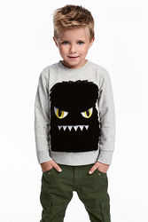 Оригинальный свитшот от бренда H&M разм. 110-116