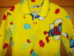 Пижама детская костюмчик махрово-плюшевый Пчелка на 6-8лет