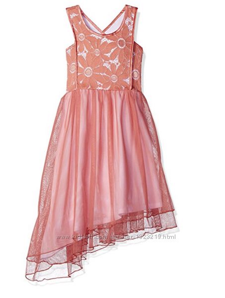 Шикарное брендовое платье bonnie jean р-р 12 на рост 146-152см