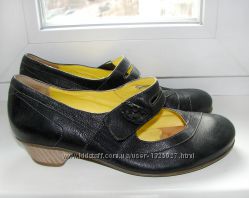 Туфли черные женские 39-40 р. , 26 см, кожа