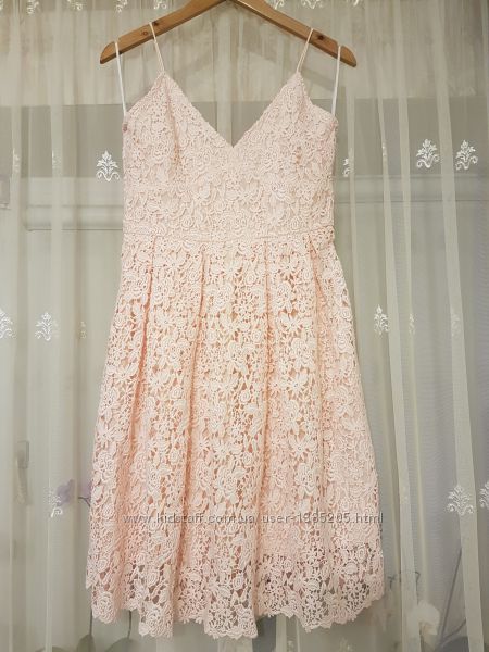 Шикарное вечернее платье, сарафан миди от H&M.