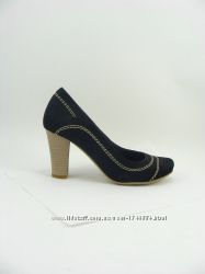 Туфли лодочки женские замшевые - распродажа