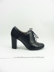 Туфли ботильоны классические женские кожаные  замшевые