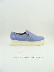 Мокасины  женские кожаные