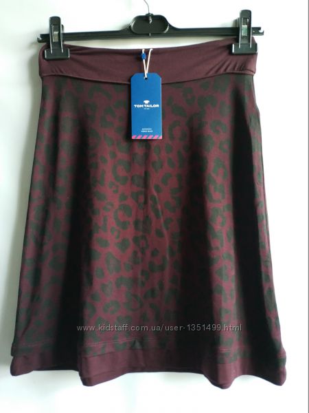 Распродажа Лёгкая вискозная юбка Tom Tailor , XS Сток из Европы