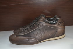 Hogan 40р кроссовки сникерсы кожаные туфли ботинки