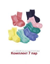 Носки хлопок, 7 пар в комплекте, 19-22, 23-26, 27-30, Lupilu