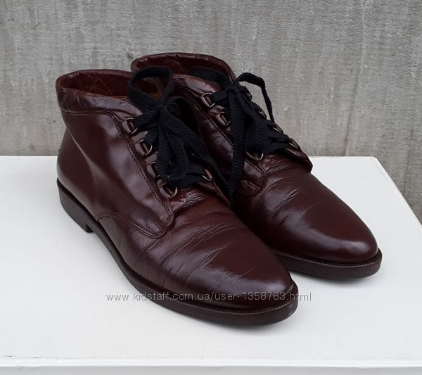 Стильные кожаные ботинки Torretti 38 р. Италия
