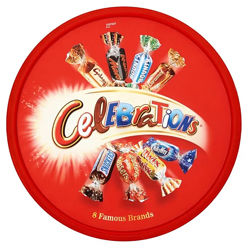 Англійські Шоколадні цукерки Celebrations 650g -Подарунковий набір 2024-
