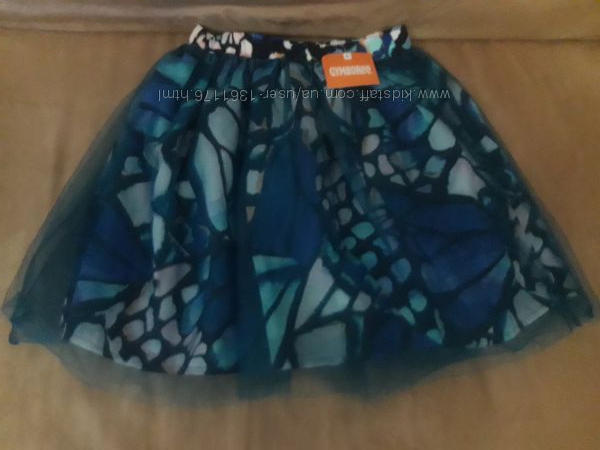 Новая модная юбка с фатином Gymboree на 5 и 7  лет