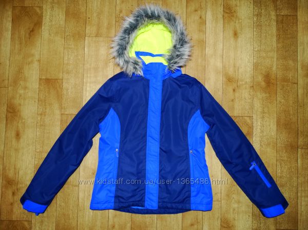 р. 158-170 Теплющая зимняя термо куртка на флисе Johnnie B