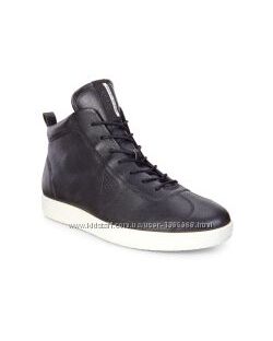 Шкіряні черевики Ecco Soft 1 Black