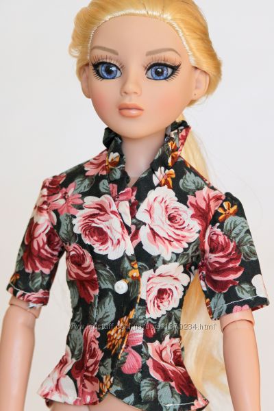 Блузка на ляльку Tonner -   Ellowyne body Тоннер-Еллоуін