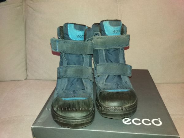 зимние ботинки ессо