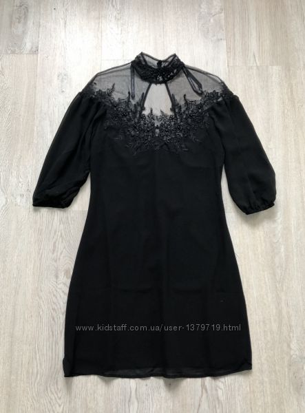 Вечернее платье женское Little Mistress чёрное выпускное коктейльное нарядн