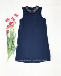 Платье нарядное женское VILA Clothes летнее синее коктойльное