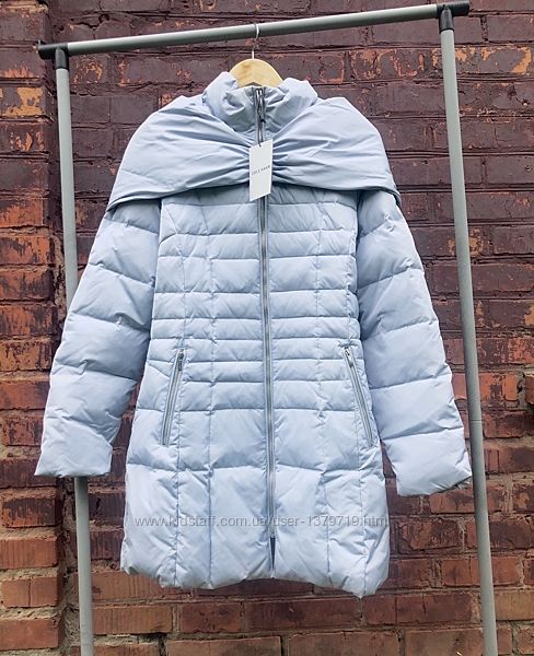 Пуховик Cole Haan на пуху фирменный оригинал женский зимний тёплый пальто