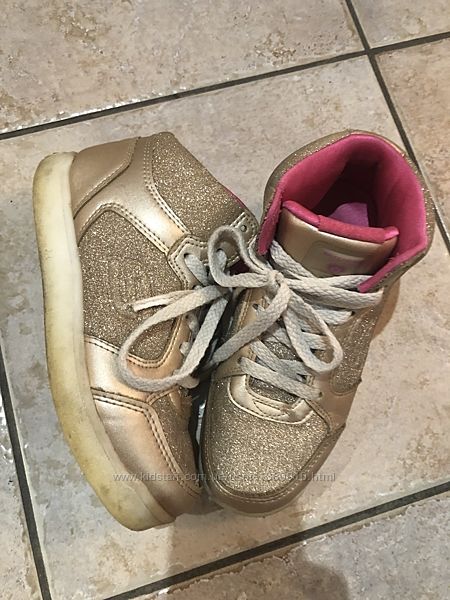 Кроссовки мигалки Skechers 33.5р.