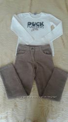 Комплект кофта с капюшоном Wojcik размер 128 и джинсы 122р.  Wojcik реглан