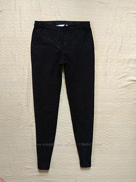 Нарядные зауженные черные штаны брюки New look, 8 размер. 