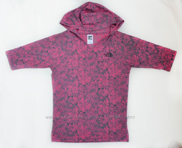 Футболка с капюшоном The North Face. Размер XS