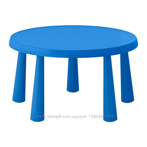 ikea MAMMUT Дитячий стіл Маммут ікеа синій