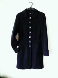 Черное пальто mng s xs