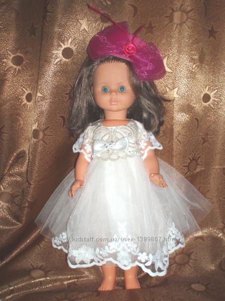Винтаж кукла ГДР 48 см в новом платье