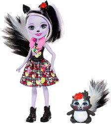 Кукла Энчантималс Сейдж Скунси и скунс Кейпер Enchantimals  Sage Skunk. 