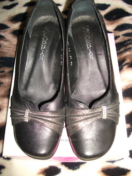 Новые женские кожаные туфли, р. 38 стелька 25см, пр-во Днепропетровск