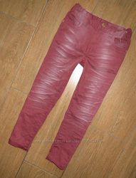 Стильные яркие джинсы Denim & Co 6,7,8 лет