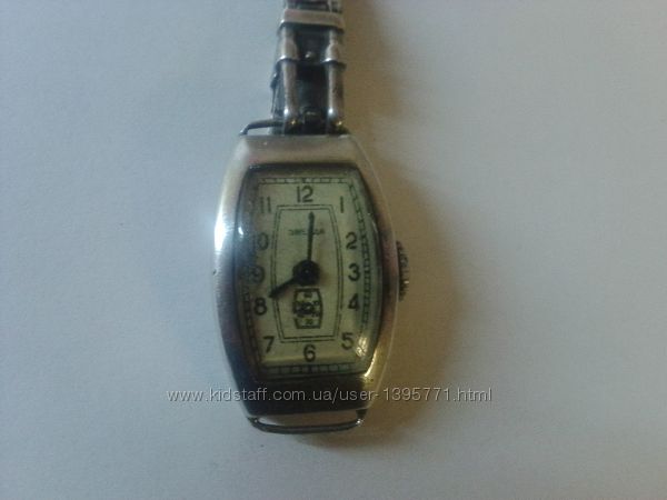 Часы СССР   Звезда  с браслетом. 875 проба
