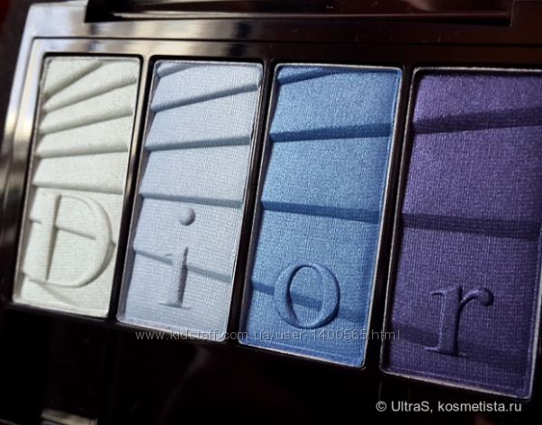 Лимитка тени Dior Colour Gradation Eyeshadow 001 Blue Gradation