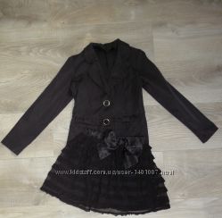 Черный школьный пиджак