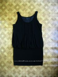 чёрное платье - вискоза - большой размер - Coast - 16Uk - наш 50-52рр.