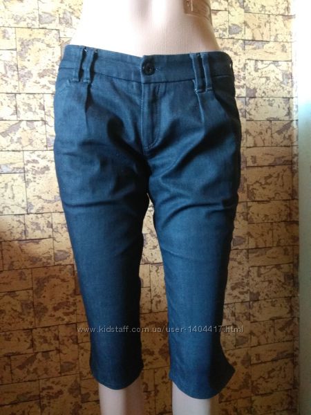 бриджи капри шорты джинсовые Hugo Boss  27р / наш 42-44рр.