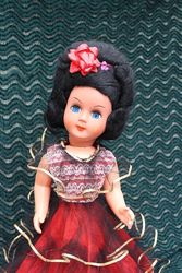 Винажная, итальянская кукла- лялька-куколка - 57- 61 см. см