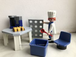 PLAYMOBIL набор В гостях у Повара 9 предметов