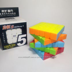 Кубик Рубика 5х5 QiYi QiZheng S Color на цветном пластике