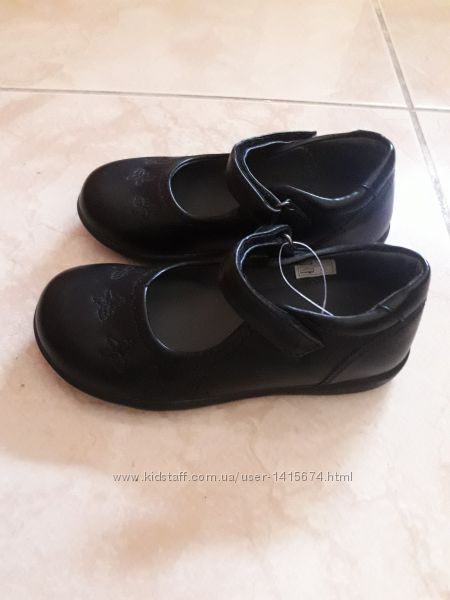 Новые черные туфли Bare feet 27 р-ра 17. 5 см внутри кожа