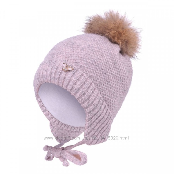 Шапка для девочки зимняя Elf-kids
