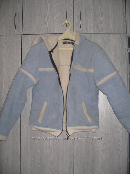  Куртка светло-голубая на цигейке Flosport