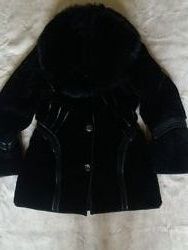 Натуральна шубка мутон 