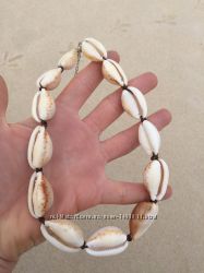 Уникальные, натуральные украшения из моллюсков Каури 