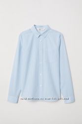 Рубашка H&M, ткань - Easy iron - легка глажка. 140,  158 в наличии 