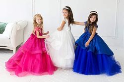 Нарядные детские платья для маленьких модниц 